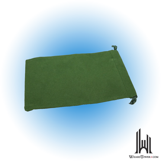 Dice Bag - Cloth Green 6" x 9"