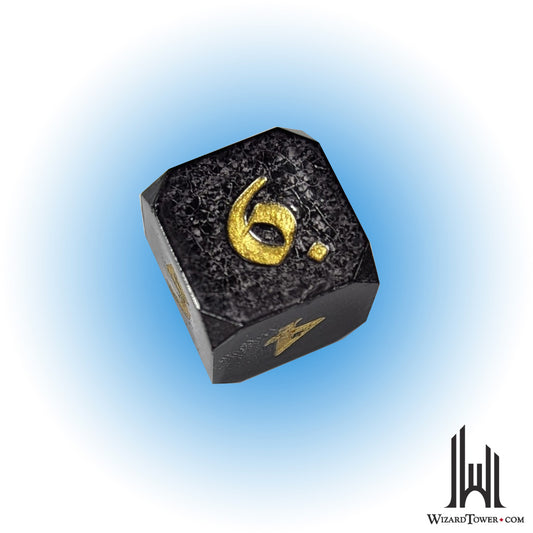 Dice Set - Metal Shadowland / Gold 7ct