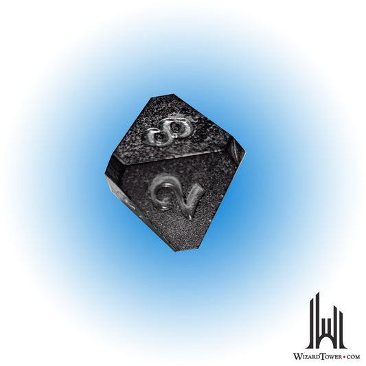 Dice Set - Metal Shadowland / Silver 7ct