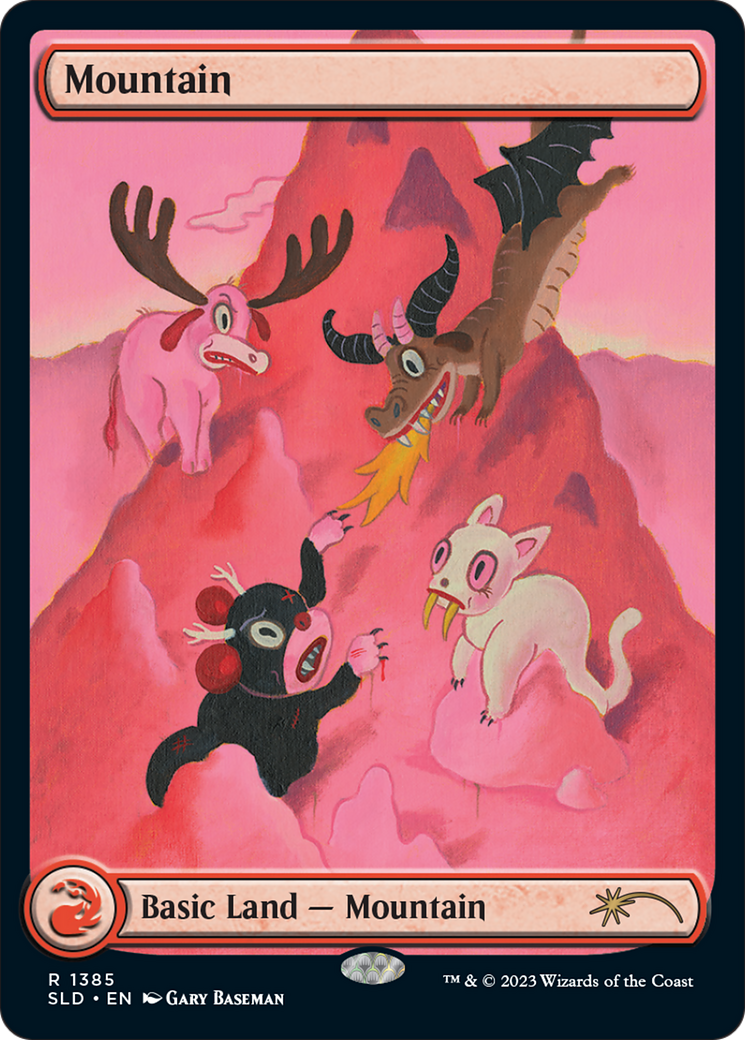 Mountain (1385) (Textless) - Foil