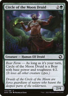 Circle of the Moon Druid - Foil