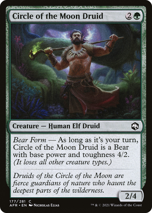 Circle of the Moon Druid - Foil