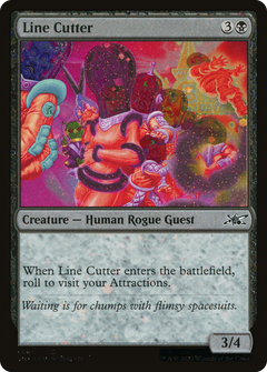 Line Cutter (366) - Galaxy Foil