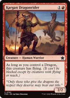 Kargan Dragonrider (0762) (FDN)