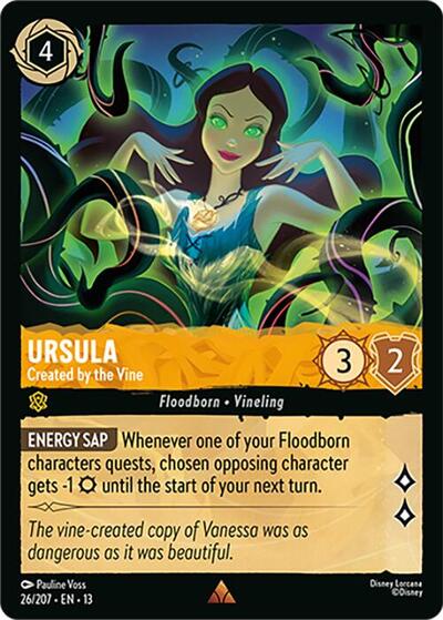 Ursula, Created by the Vine