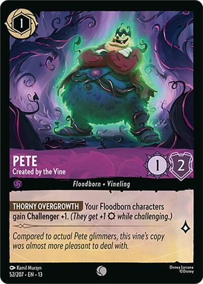 Pete, Created by the Vine