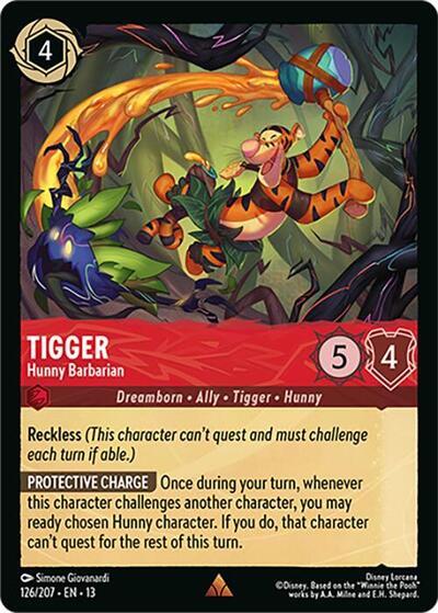 Tigger, Hunny Barbarian