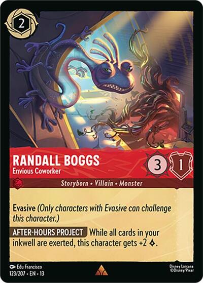 Randall Boggs, Envious Coworker
