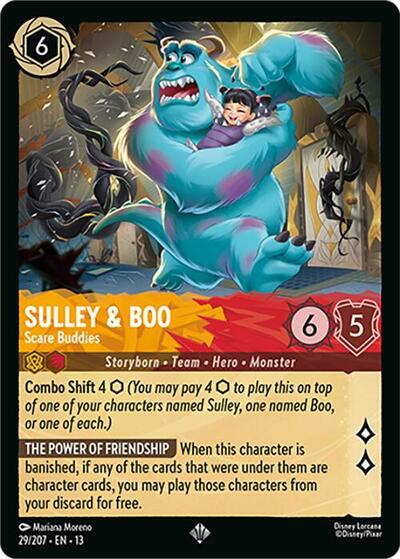 Sulley & Boo, Scare Buddies