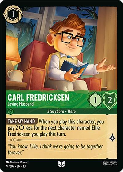 Carl Fredricksen, Loving Husband