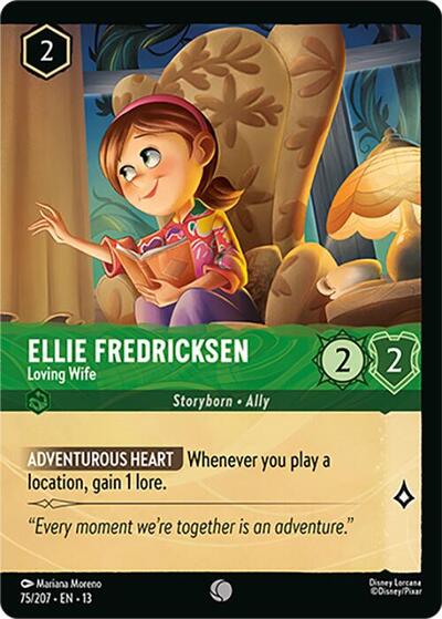 Ellie Fredricksen, Loving Wife