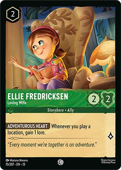 Ellie Fredricksen, Loving Wife