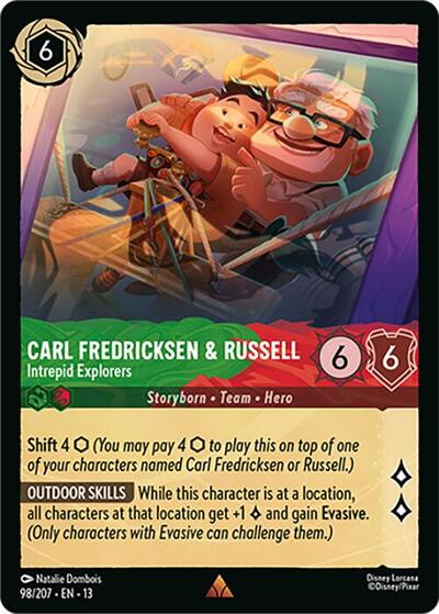 Carl Fredricksen & Russell, Intrepid Explorers