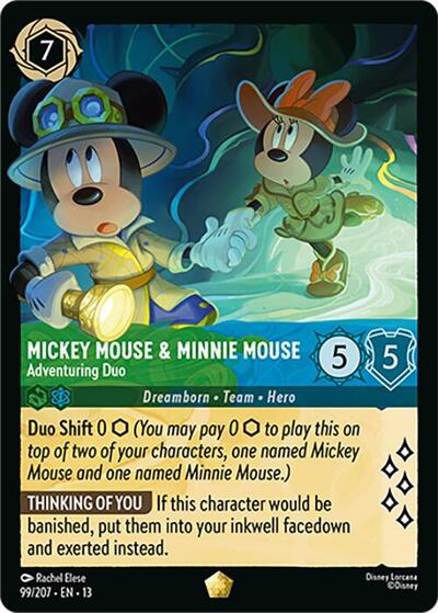 Mickey Mouse & Minnie Mouse, Adventuring Duo