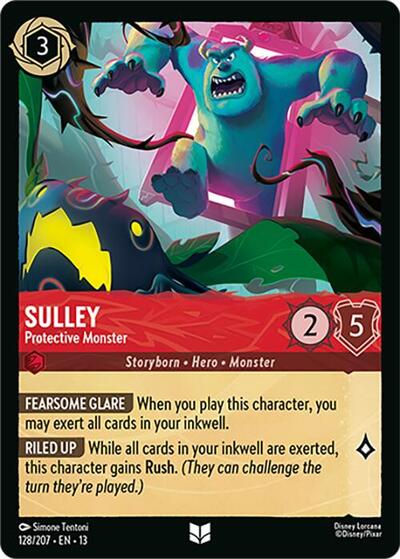 Sulley, Protective Monster