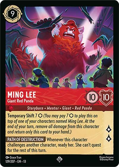 Ming Lee, Giant Red Panda