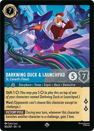 Darkwing Duck & Launchpad, St. Canard's Finest
