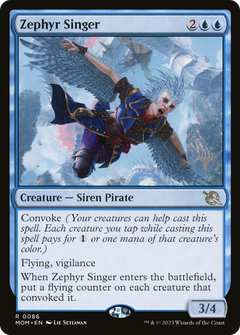 Zephyr Singer (0086) (Promo Pack) - Foil