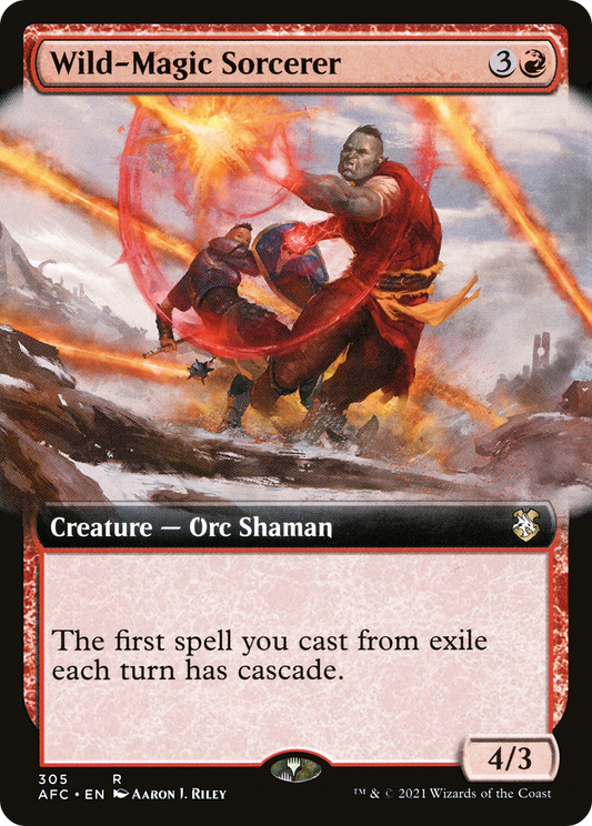 Wild-Magic Sorcerer (305) (Extended Art)