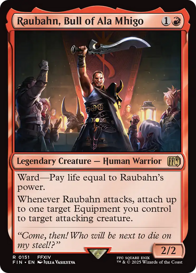 Raubahn, Bull of Ala Mhigo - Foil