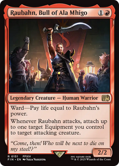 Raubahn, Bull of Ala Mhigo - Foil