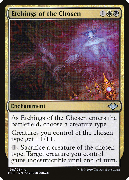 Etchings of the Chosen - Foil