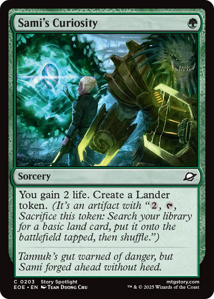 Sami's Curiosity - Foil