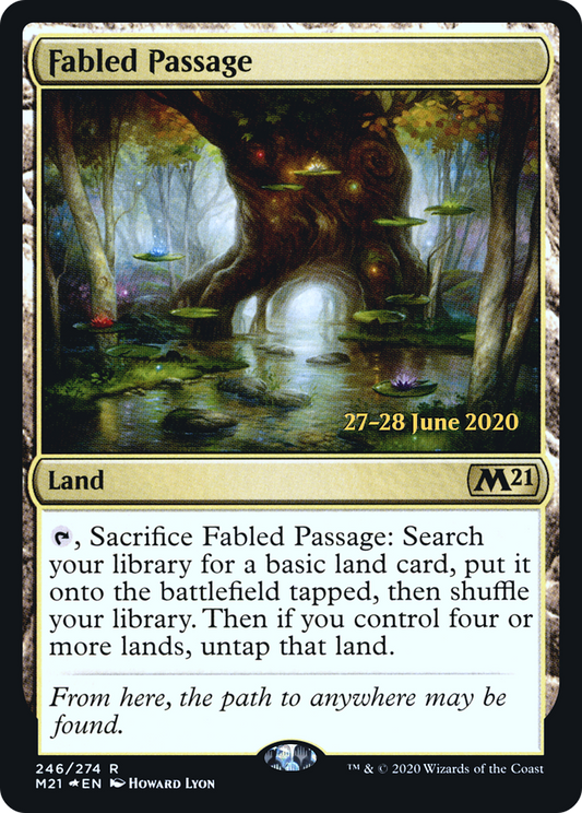Fabled Passage (246) (Prerelease) - Foil