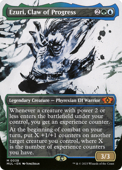 Ezuri, Claw of Progress (0038) (Borderless) (Showcase)