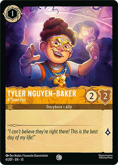 Tyler Nguyen-Baker, 4*Town Fan