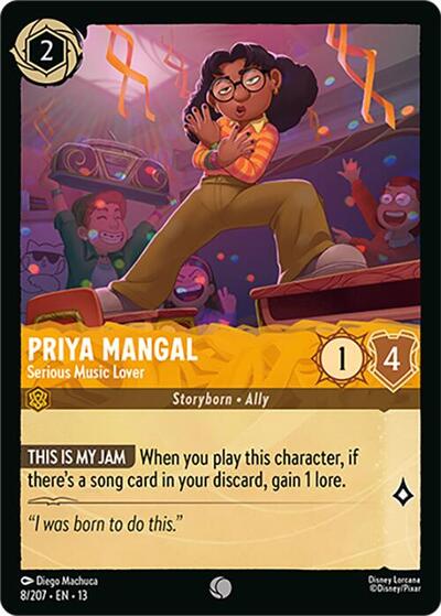 Priya Mangal, Serious Music Lover