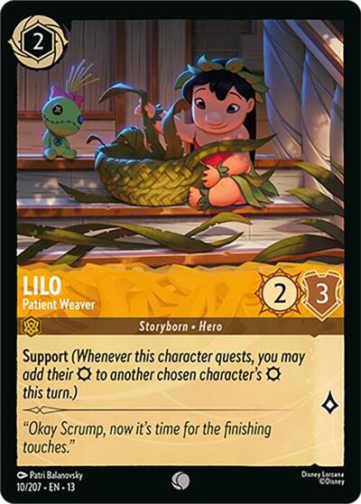 Lilo, Patient Weaver