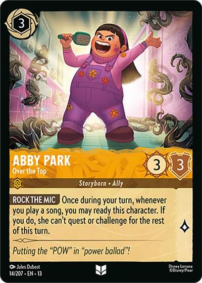Abby Park, Over the Top