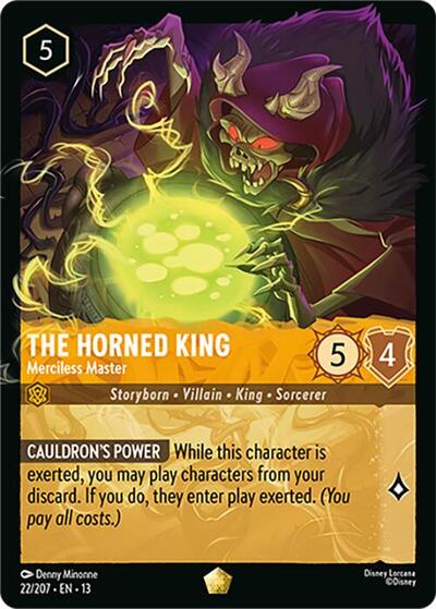 The Horned King, Merciless Master