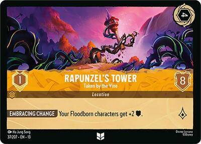 Rapunzel's Tower, Taken by the Vine