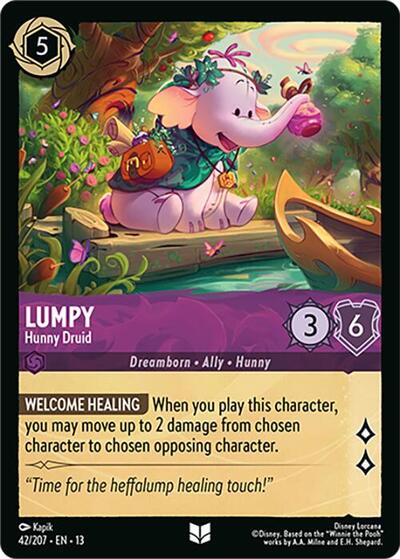 Lumpy, Hunny Druid