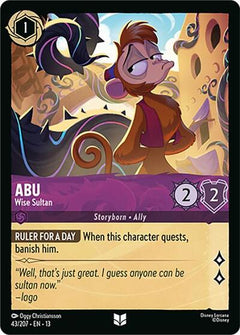 Abu, Wise Sultan