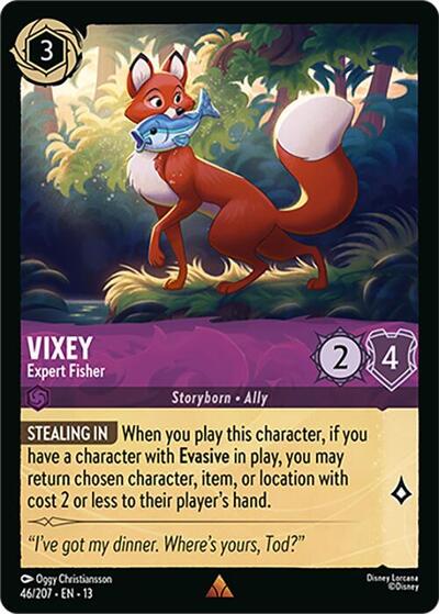 Vixey, Expert Fisher
