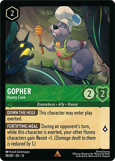 Gopher, Hunny Cook