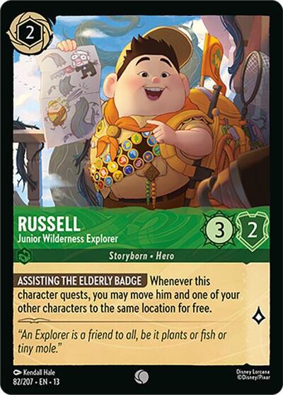 Russell, Junior Wilderness Explorer