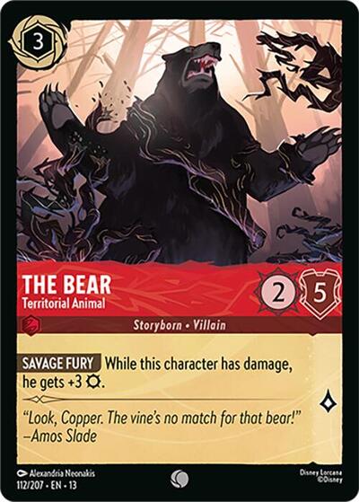 The Bear, Territorial Animal