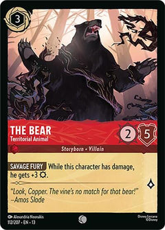The Bear, Territorial Animal
