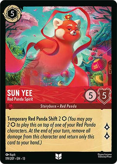 Sun Yee, Red Panda Spirit