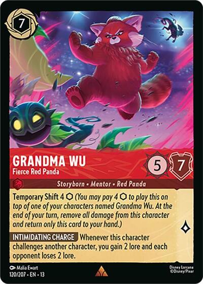 Grandma Wu, Fierce Red Panda