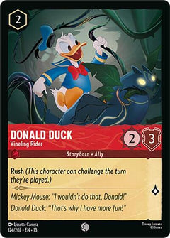 Donald Duck, Vineling Rider