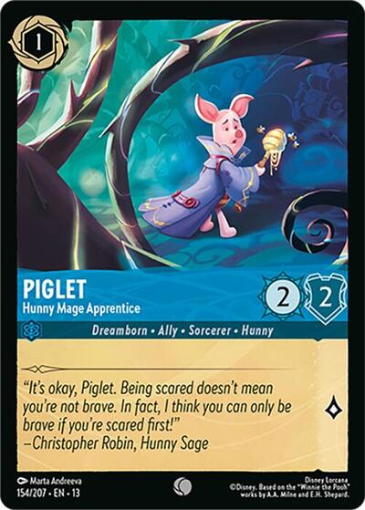 Piglet, Hunny Mage Apprentice