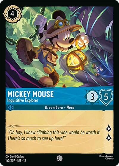Mickey Mouse, Inquisitive Explorer