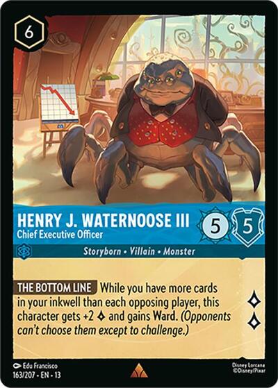 Henry J. Waternoose III, Chief Executive Officer