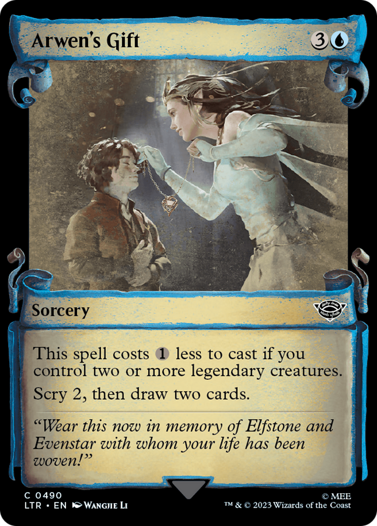 Arwen's Gift (0490) (Showcase) - Silver Foil