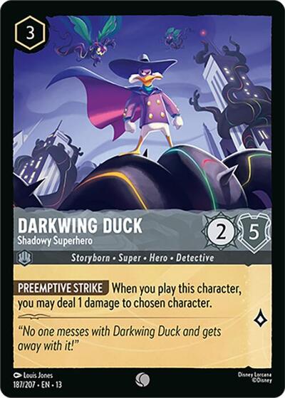 Darkwing Duck, Shadowy Superhero